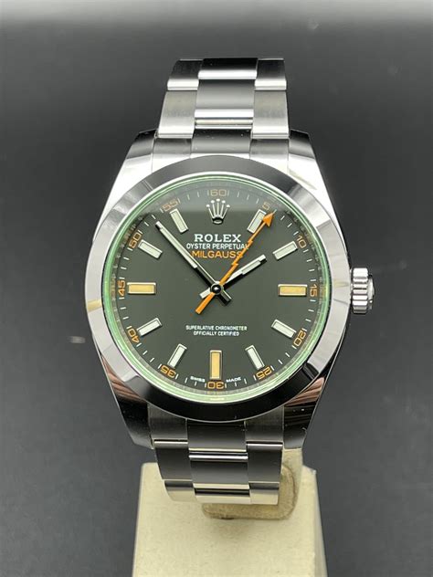 milgauss verde rolex